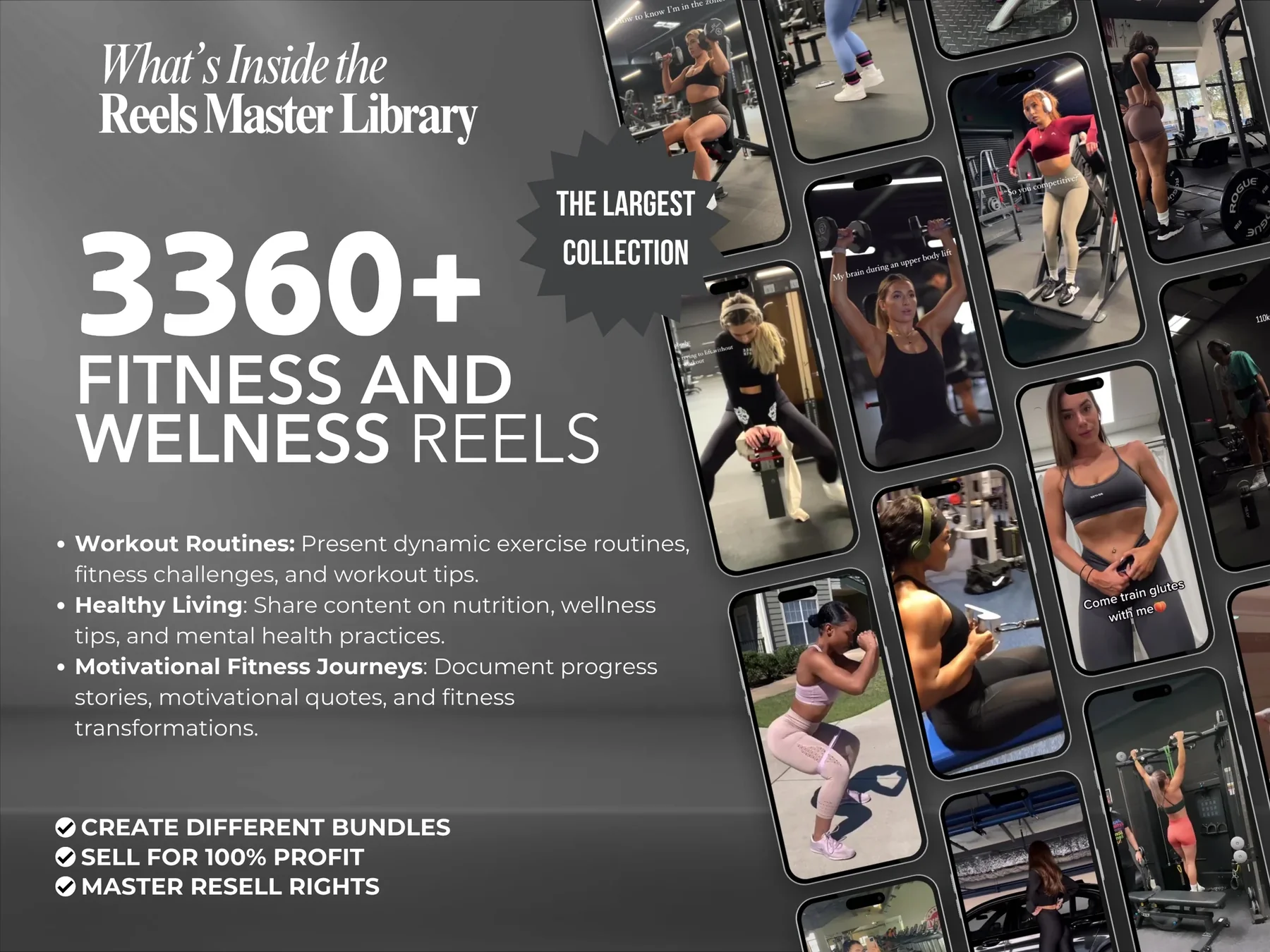 100,000+ Reel Master Library: Elevate Your Content Creation